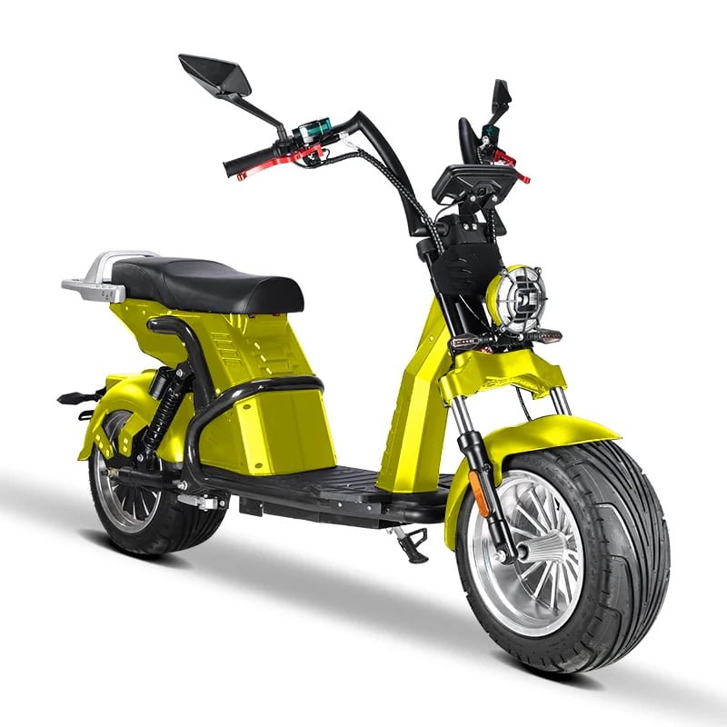 SHANSU CP9 Adult Electric Scooter with Fat Tire 12 Inch Off Road High Power Motor Removable Lithium Battery for Adults