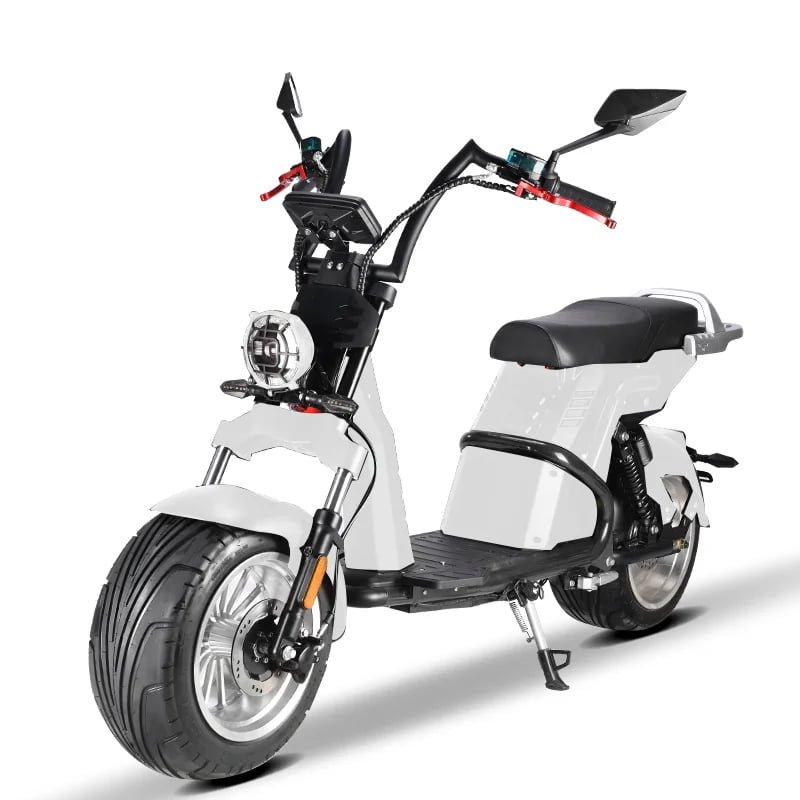 CP9 12 Inch Fat Tire Electric Scooter 3000W High Speed 45KM/H 65KM/H Citycoco with Removable Lithium Battery for Adult Urban Commute