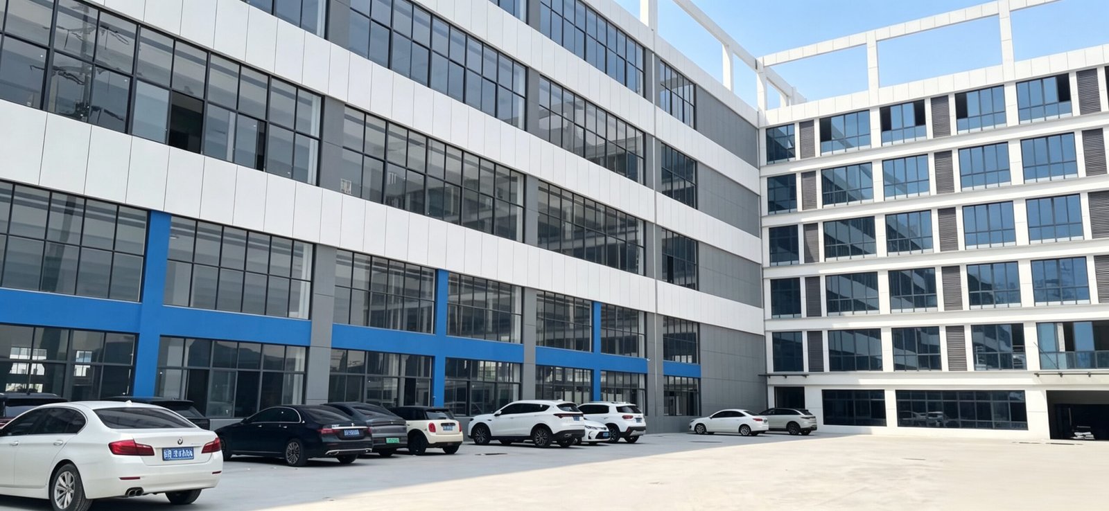 SHANSU main production hall with 18 assembly lines