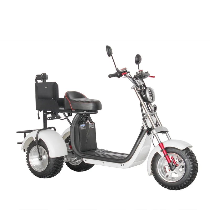 CP7 CP-7.0  3000W 4000W 60V 20AH Lithium Battery EEC COC Approved 3 Wheel Electric Scooter with golf frame for Adult Mobility