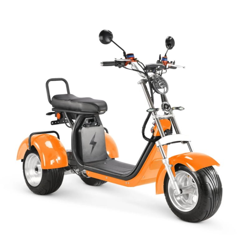 CP7 CP-7.0  3000W 60V High Speed 45KM/H Factory Direct Cheap Price Fat Tire Electric Three Wheels Motorcycle Tricycle