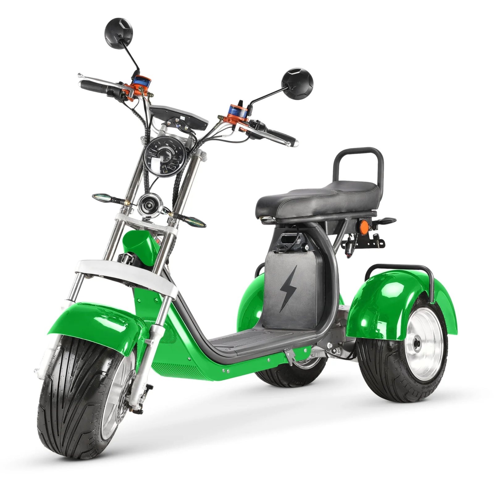 CP7 CP-7.0  3000W 60V 40AH Long Range Dual Motor Three Wheels EEC COC Certified Electric Tricycle for Adult Commute