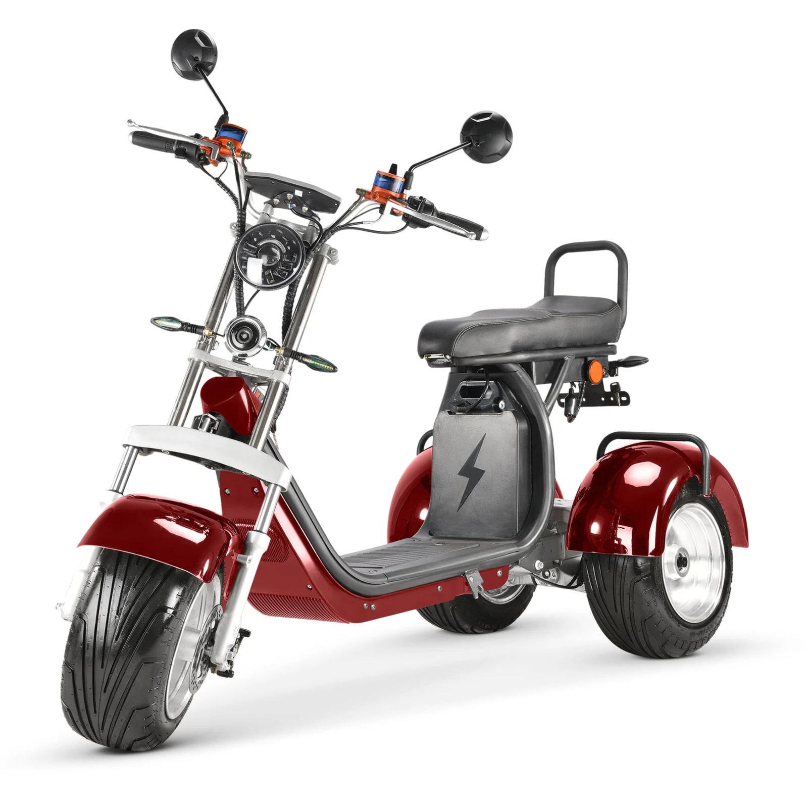 CP7 CP-7.0  Factory Direct  4000W 60V Fat Tire High Speed 45KM/H Cheap Price Wholesale Electric Motorcycle Citycoco
