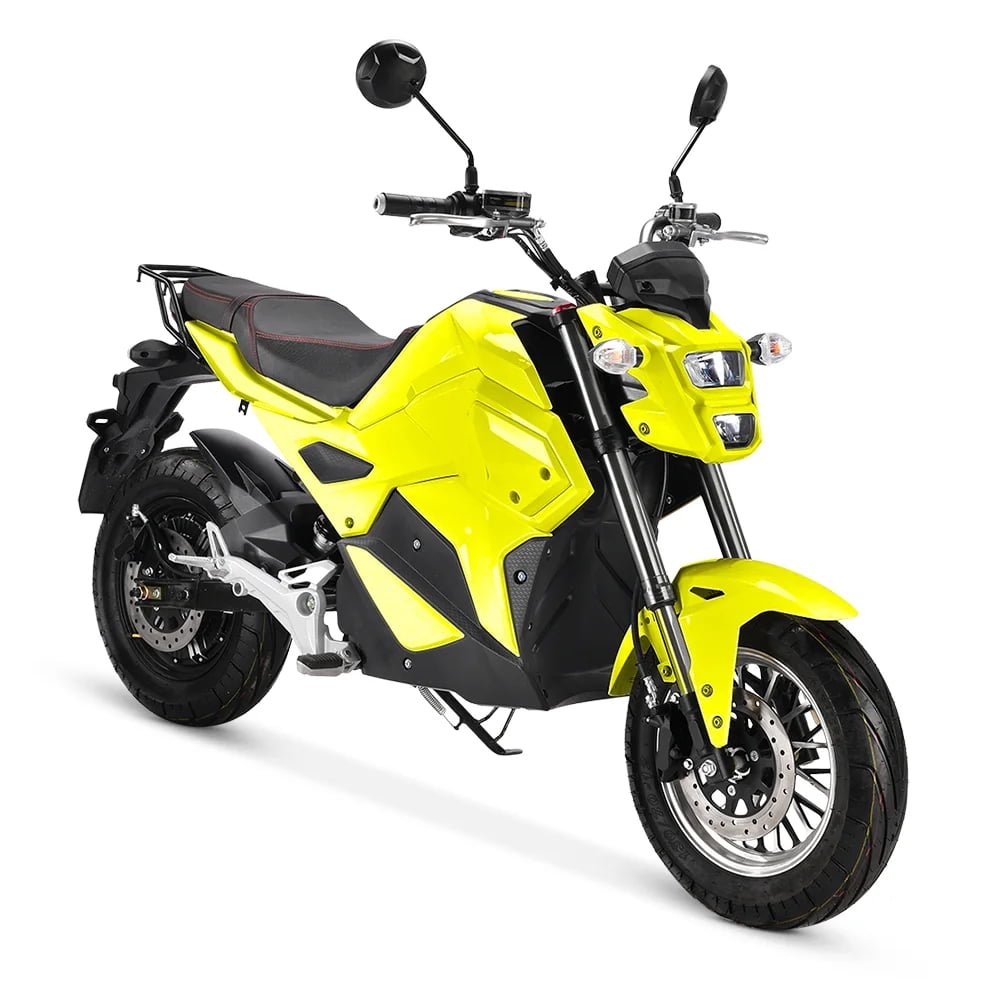 CP8.1  2000W 72V 20AH Battery Disc Brake City Commuter EEC COC Certified Adult Electric Motorcycle
