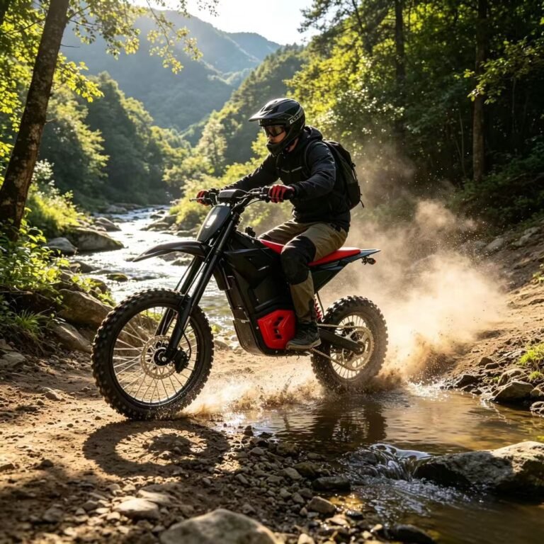 Q1 2000W 60V Fat Tire Long Range 55KM/H USA Warehouse Electric Motorcycle Motorbike